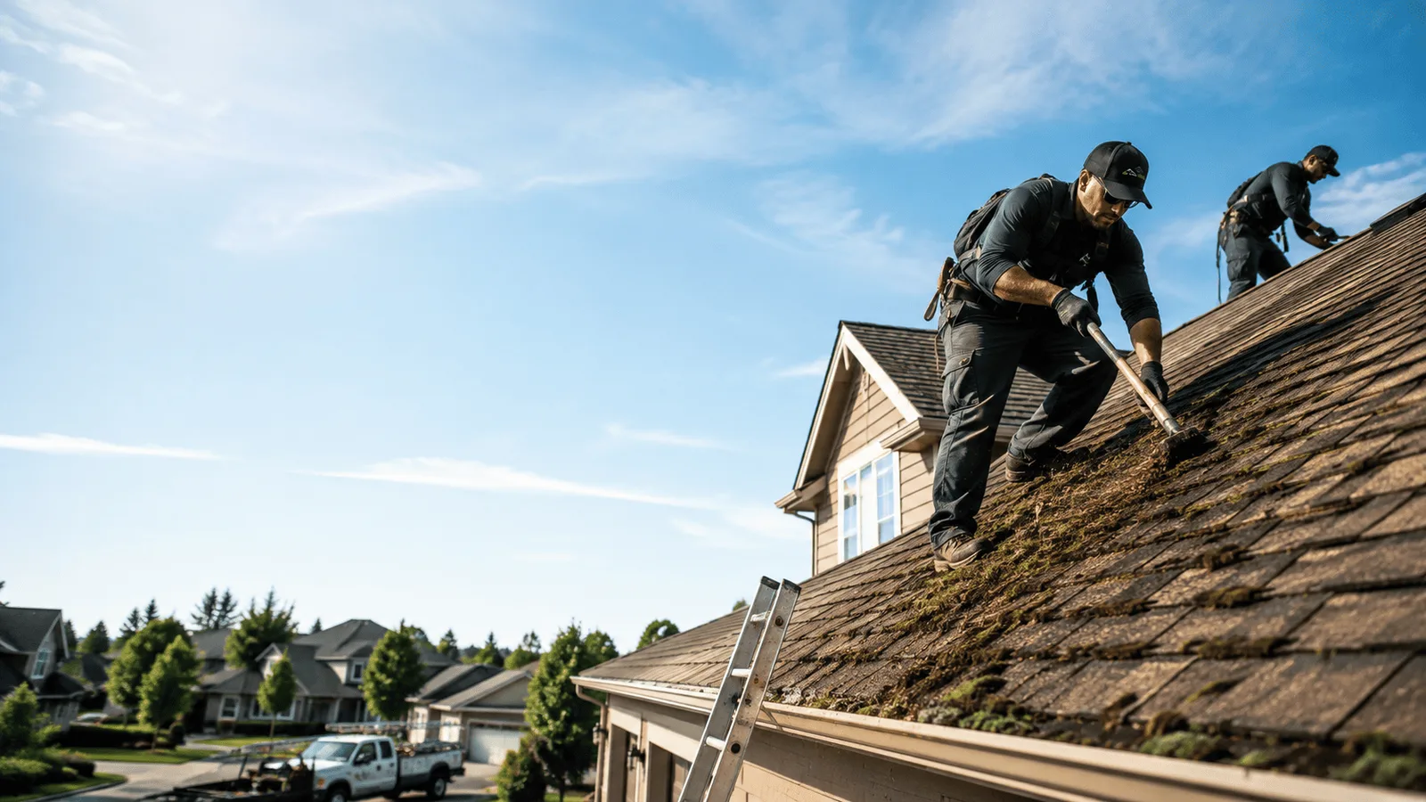 Roof Moss Removal in Mountain View, WY near me